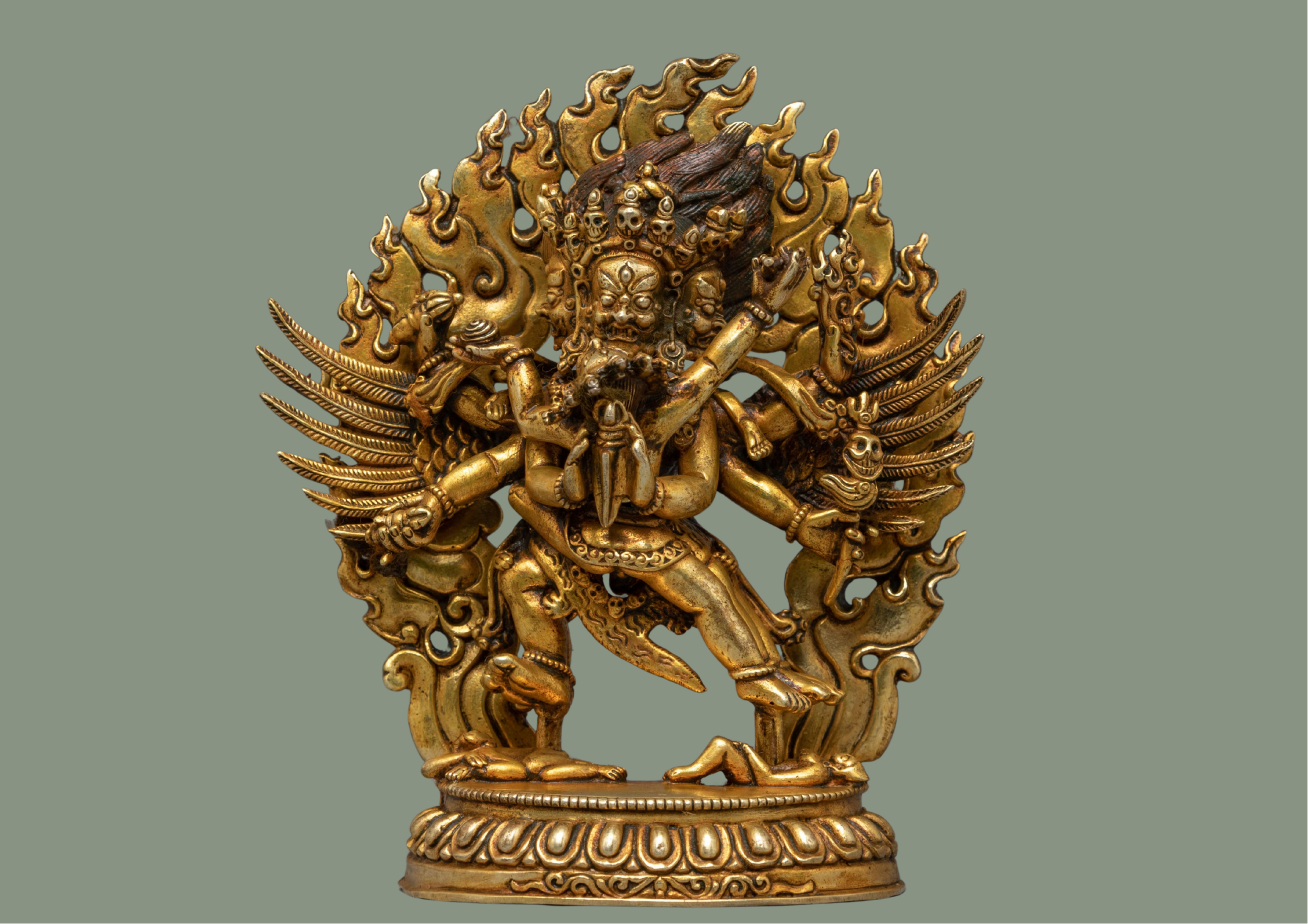 5" Bajara Kilaa Gold Plated