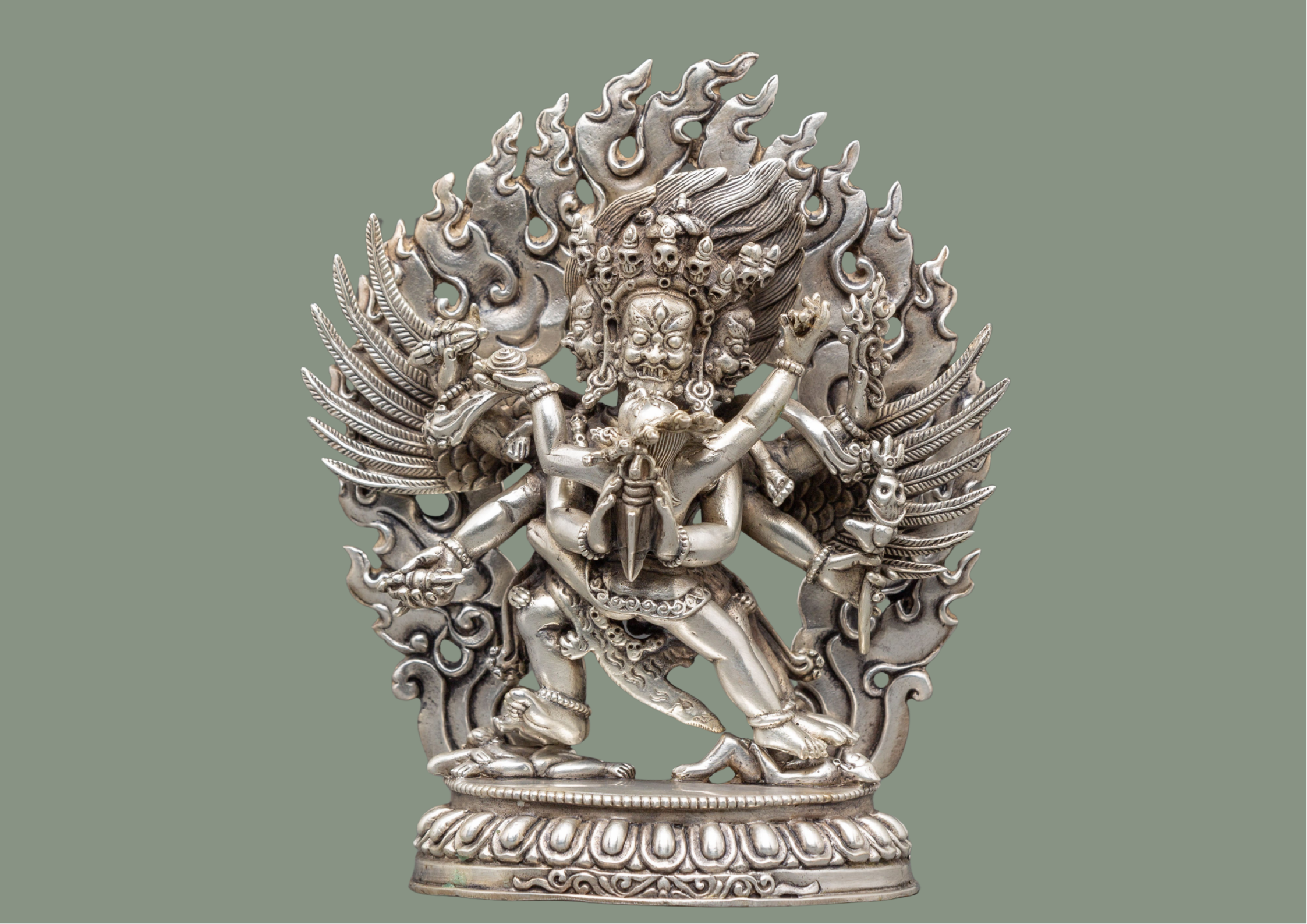 bajrakilla silver plated